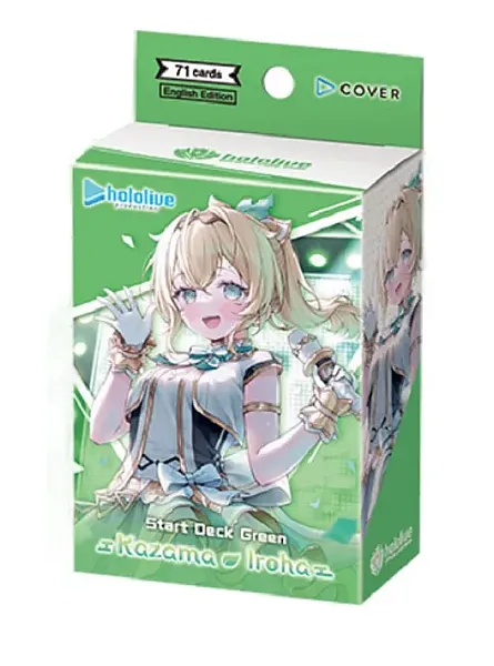 HOLOLIVE OFFICIAL CARD GAME - GREEN KAZAMA IROHA DECK - EN